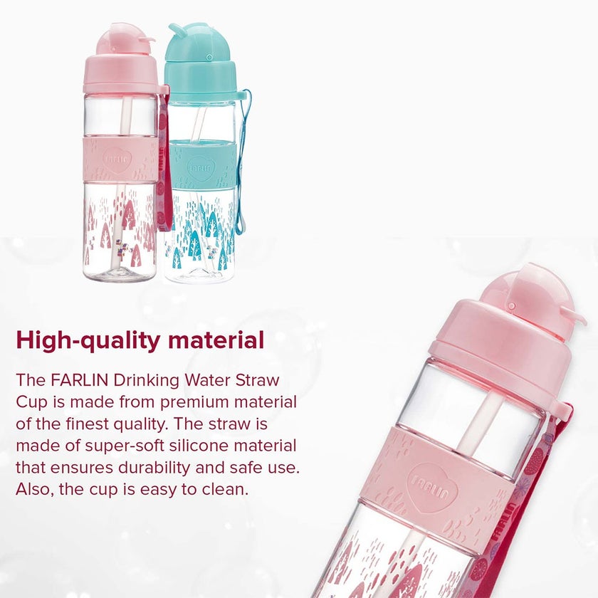 Farlin Drinking Straw Cup 300ml For Toddlers