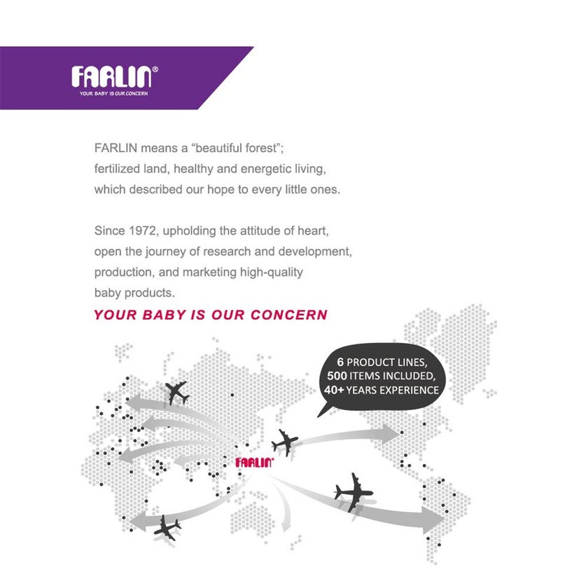 Farlin Stage 3 150ml Tritan Crystal Transparent Drinking Cup With Straw For 9+ Months Assorted