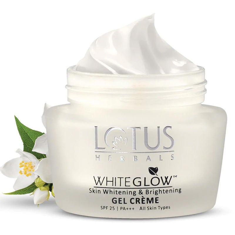 Lotus Herbals Whiteglow Skin Whitening & Brightening Gel Cream SPF 25 PA+++ 40g