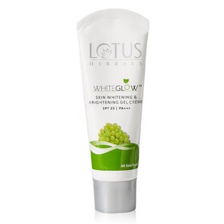 Lotus Herbals Whiteglow Skin Whitening & Brightening Gel Cream SPF 25 PA+++ 18g
