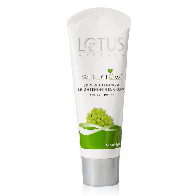 Lotus Herbals Whiteglow Skin Whitening & Brightening Gel Cream SPF 25 PA+++ 18g