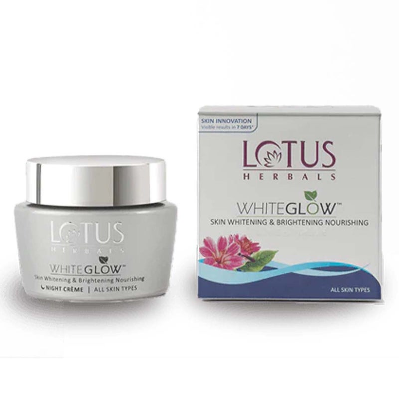 Lotus Herbals Whiteglow SPF 25 PA+++ Skin Whitening & Brightening Day Gel Cream 60g + Lotus Herbals Whiteglow Skin Whitening & Brightening Nourishing Night Cream 60g PROMO PACK
