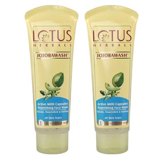 Lotus Jojobawash Active Milli Capsules Nourishing Face Wash For All Skin Types 120g PROMO PACK