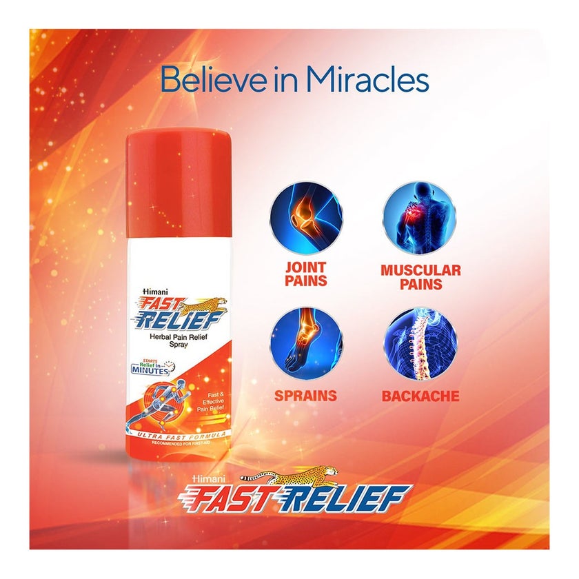 Himani Fast Relief Spray For Fast Pain & Sprain Relief 150ml