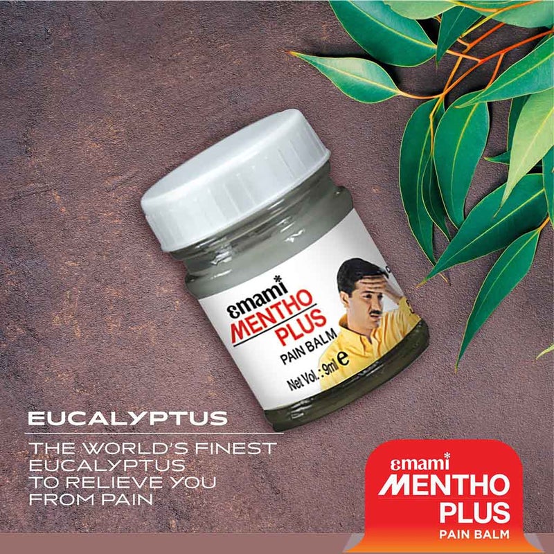 Emami Mentho Plus Balm for Head Ache Relief 30ml