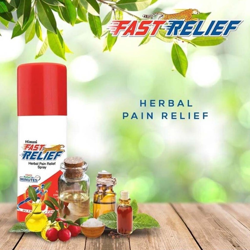 Himani Fast Relief Spray, Promo Pack of 2 x 150ml