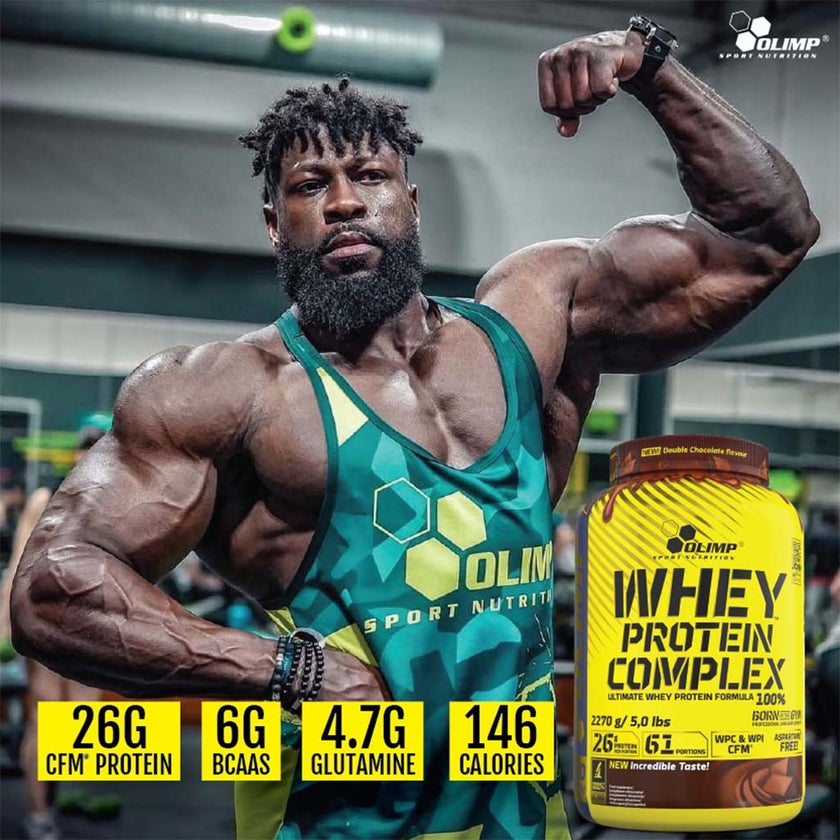 Olimp Gold Edition Whey Protein Complex Protein Powder Double Chocolate 2270g