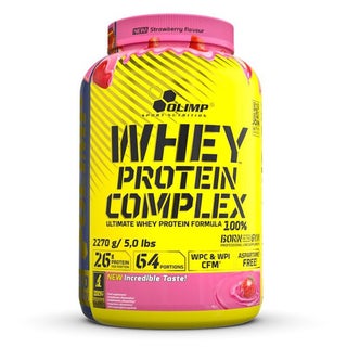 Olimp Gold Edition Whey Protein Complex Protein Powder Strawberry 2270g