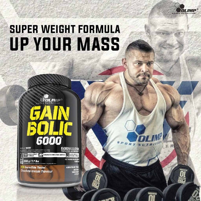 Olimp Gain Bolic 6000 Chocolate For Energy & Muscle Mass 3500g