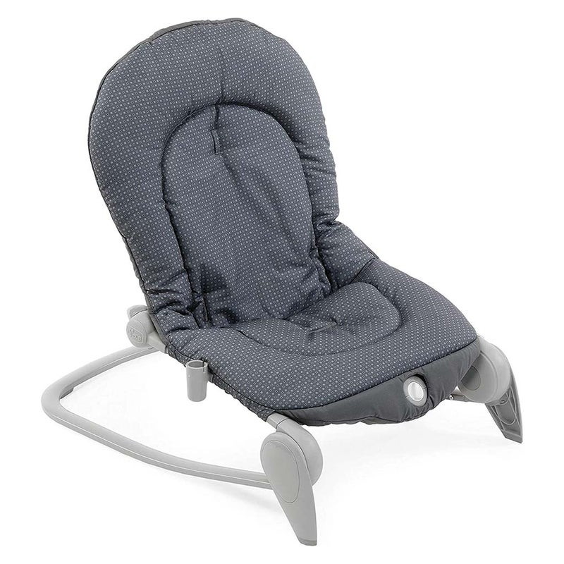 Chicco Balloon Baby Bouncer With Music And Light For 0-18kg baby - Foxy In Grey