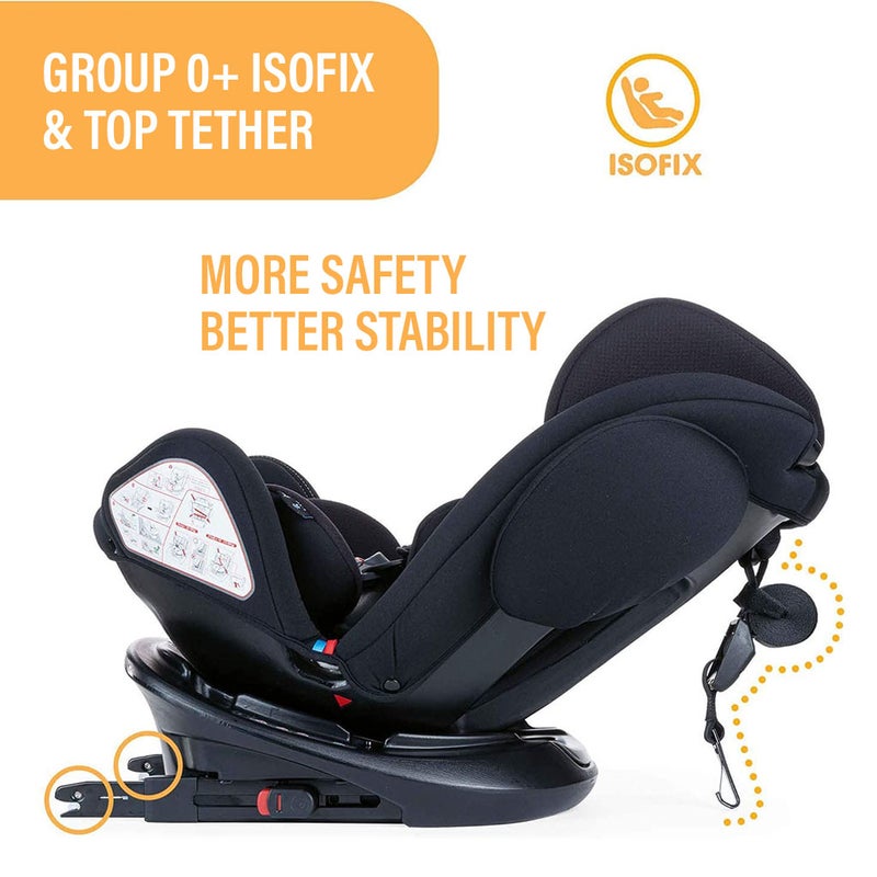 Chicco Unico Plus Baby Car Seat For 0-12 Years Old Baby - Ombra