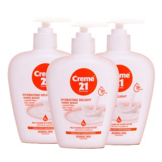 Creme 21 Hydrating Delight Aqua Soft Moisturizing Hand Wash For Normal Skin Types 250ml, Value Pack of 3's