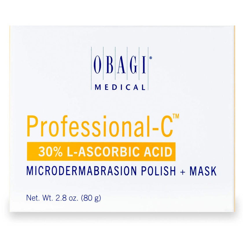 Obagi Professional-C 30% L-Ascorbic Acid 2-in-1 Brightening Microdermabrasion Polish + Face Mask 80g