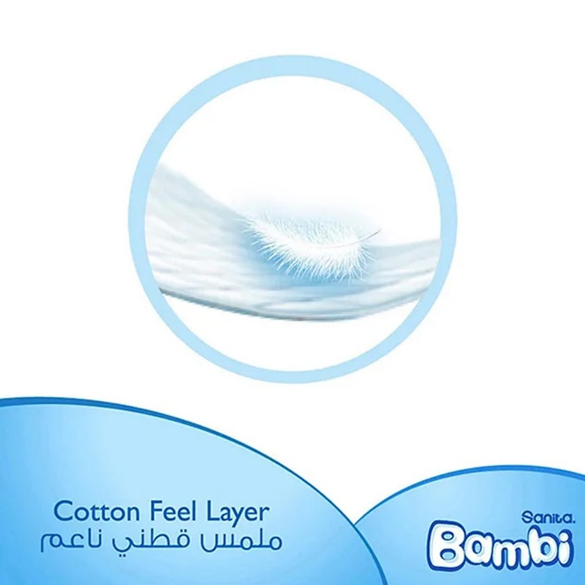 Sanita Bambi Tom And Jerry Baby Diapers, Size 5, X-Large, For 12-22 Kg Baby, Mega Pack of 148's