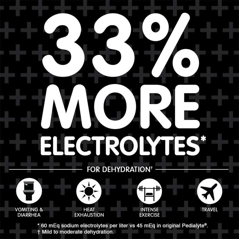 Abbott Pedialyte Advanced Care Plus Preactiv Prebiotics + 33% More Electrolyte Orange Breeze Oral Solution Powder Sticks Pack of 6's