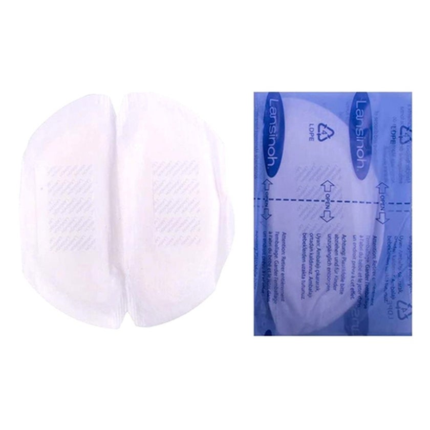 Lansinoh Ultra Thin Stay Dry Disposable Nursing Pads With Blue Lock Core, Pack of 24's