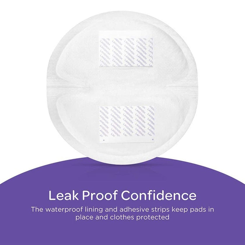 Lansinoh Ultra Thin Stay Dry Disposable Nursing Pads With Blue Lock Core, Pack of 24's