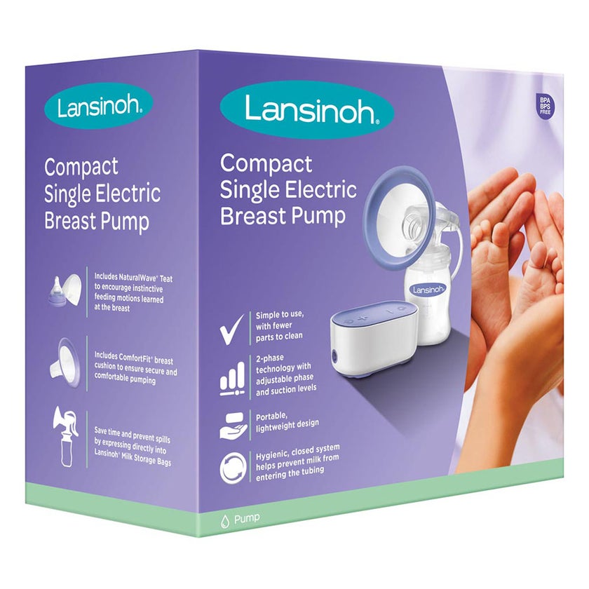 Lansinoh Compact Single Electric Breast Pump