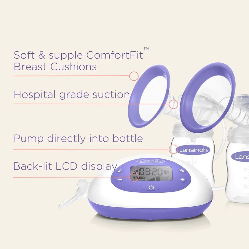 Lansinoh 2-in-1 Double Electric Breast Pump
