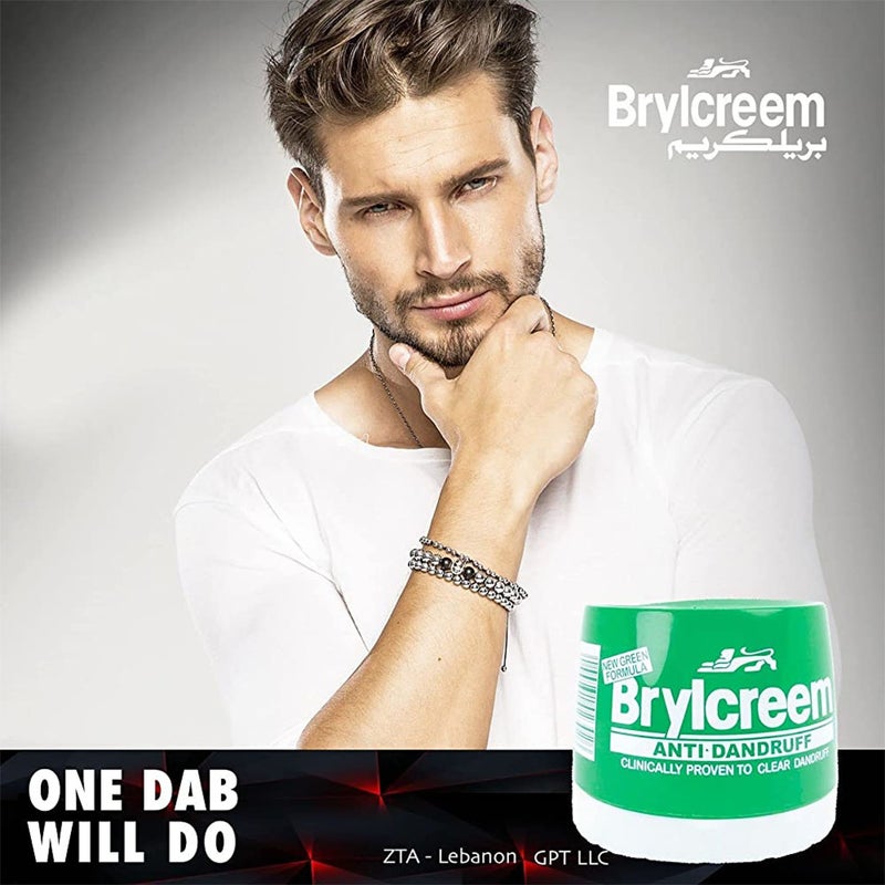 Brylcreem New Green Formula Anti-dandruff Hair Cream For Men 210ml