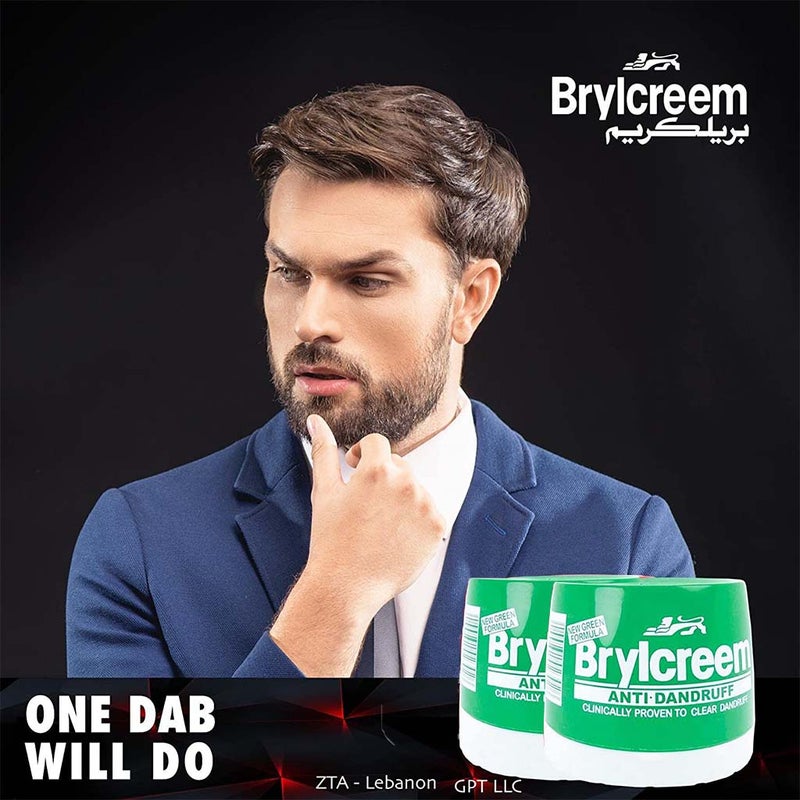 Brylcreem New Green Formula Anti-dandruff Hair Cream For Men 210ml
