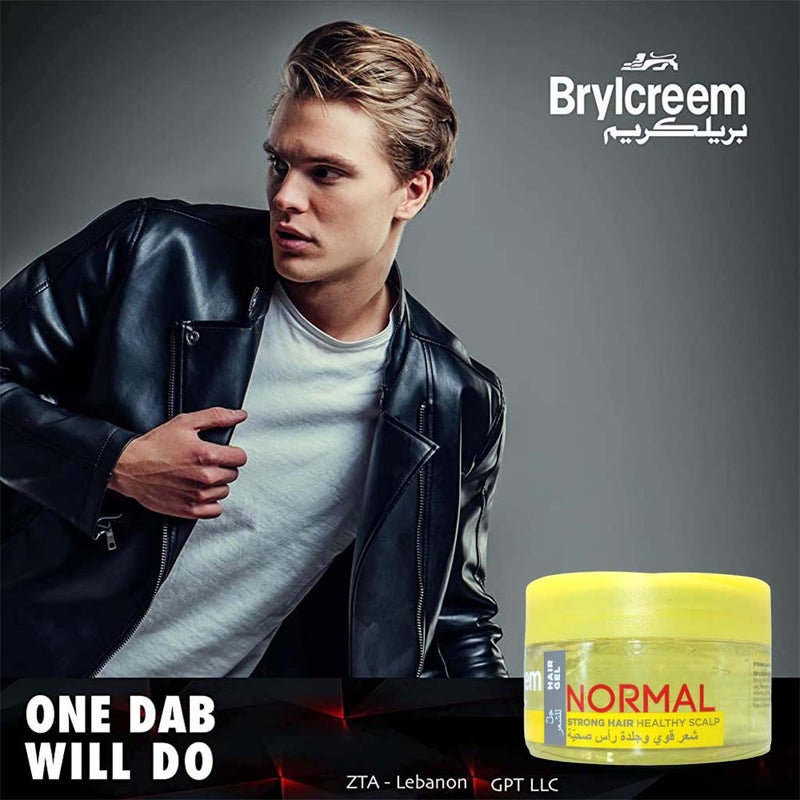 Brylcreem Men's Hair Gel Normal For Strong Hair & Healthy Scalp 250ml