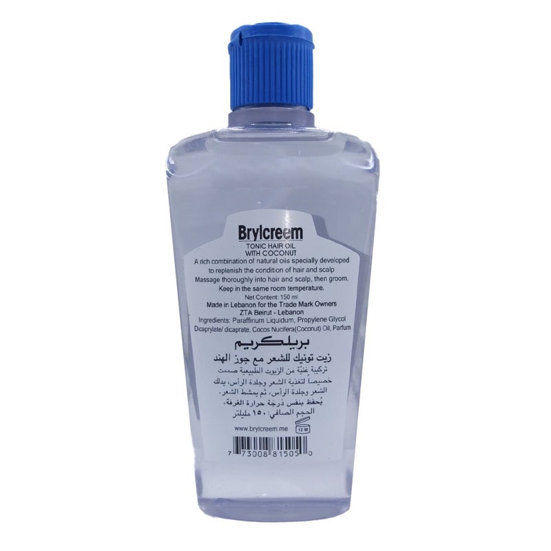 Brylcreem Tonic Hair Oil With Coconut 150ml