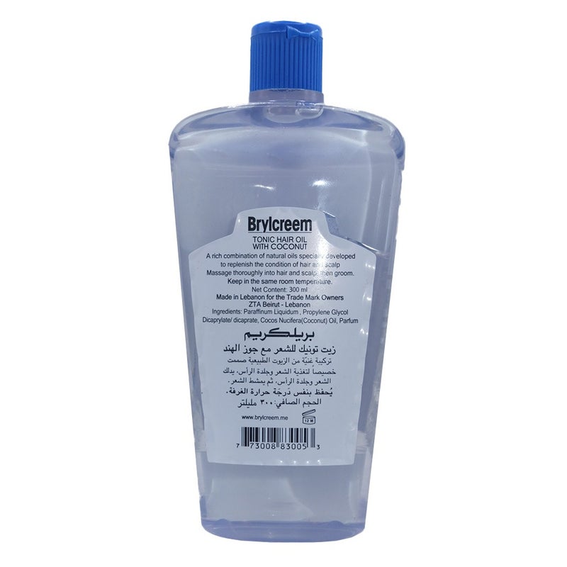 Brylcreem Tonic Hair Oil With Coconut 300ml
