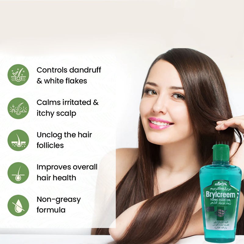 Brylcreem Anti-dandruff Tonic Hair Oil And Scalp Conditioner 150ml