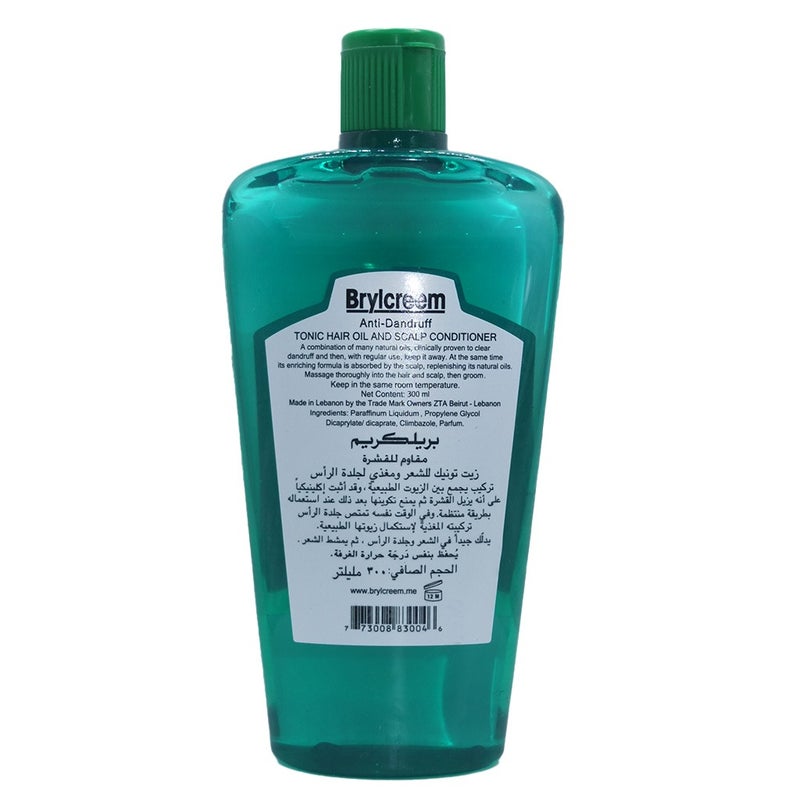 Brylcreem Anti-dandruff Tonic Hair Oil And Scalp Conditioner 300ml