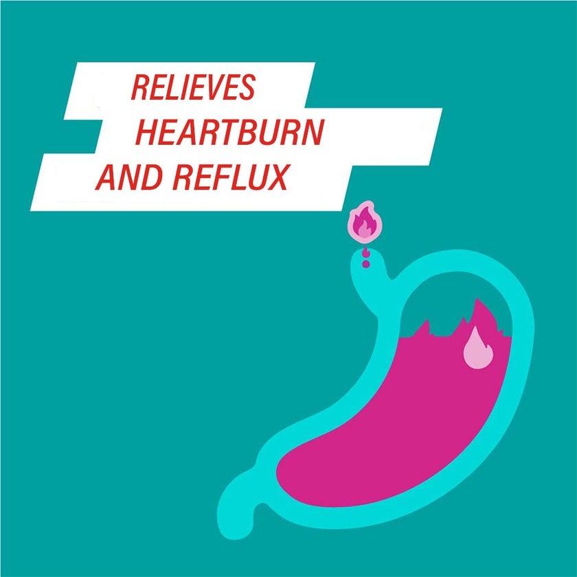 Gaviscon Advance Oral Sachets 10ml For Indigestion And Heartburn Peppermint Flavour, Pack of 12's