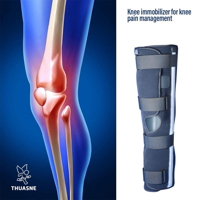 Thuasne Ligaflex Three Pannel Immo 0° Knee Immobilizer Large With Height 50 cm