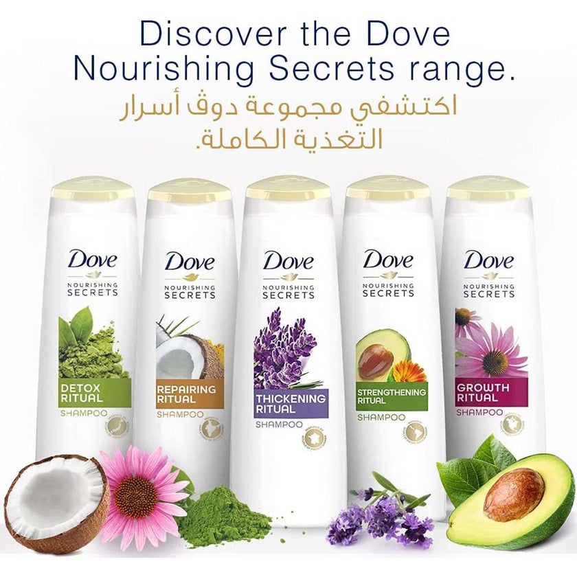 Dove Nourishing Secrets Strengthening Ritual Shampoo 400ml