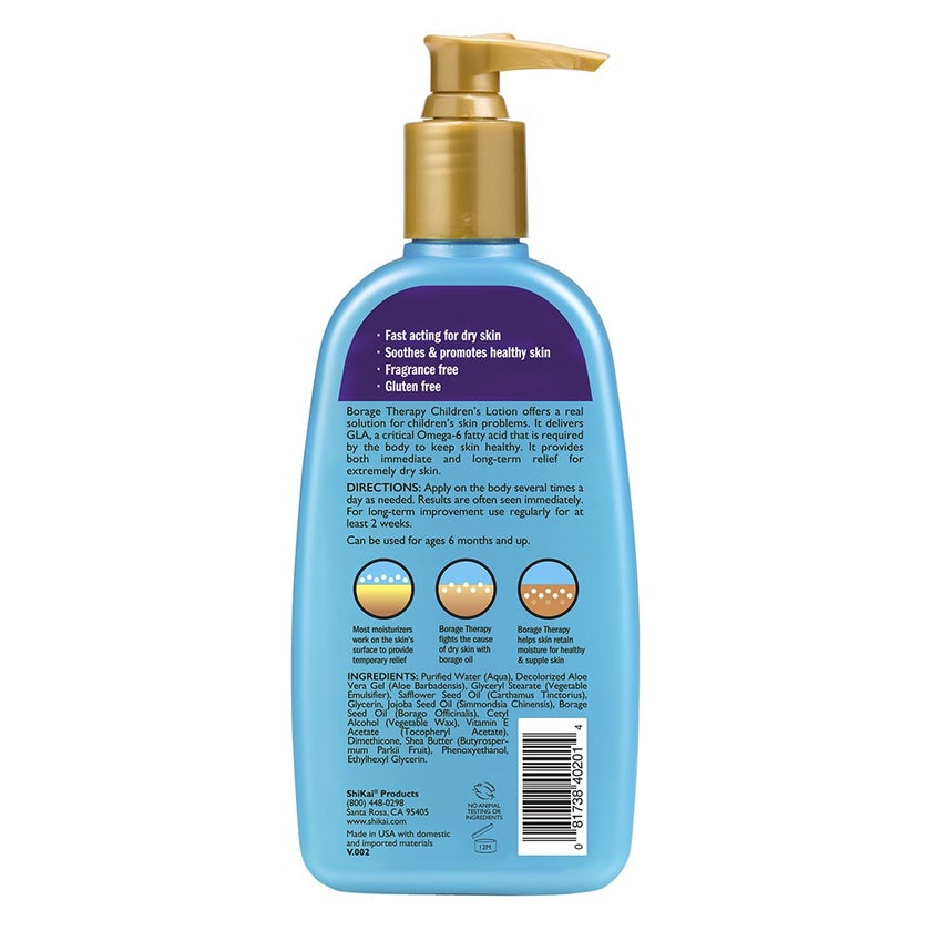 ShiKai Borage Therapy The Dry Skin Solution Children's Body Lotion 238ml