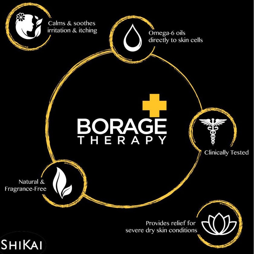 ShiKai Borage Therapy The Dry Skin Solution Fragrance-Free Foot Cream 125ml