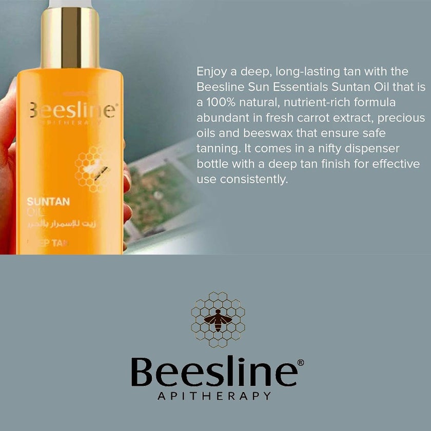 Beesline Apitherapy Deep Suntan Oil 200ml