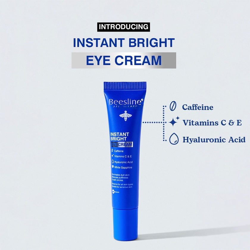 Beesline Instant Bright Eye Cream For All Skin Types 15ml