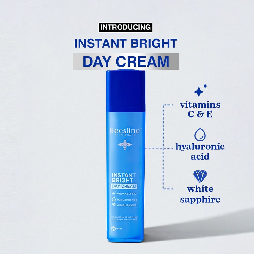 Beesline Instant White Day Cream for All Skin Types 50ml