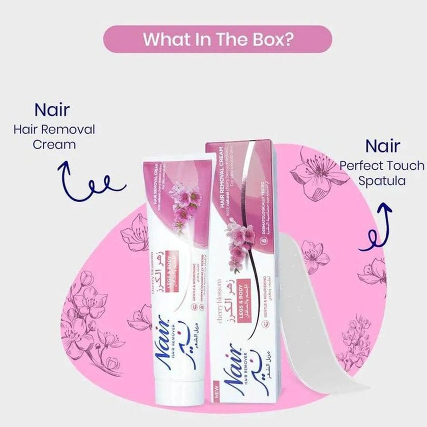 Nair Hair Removal Cream With Cherry Blossom Extracts 110ml