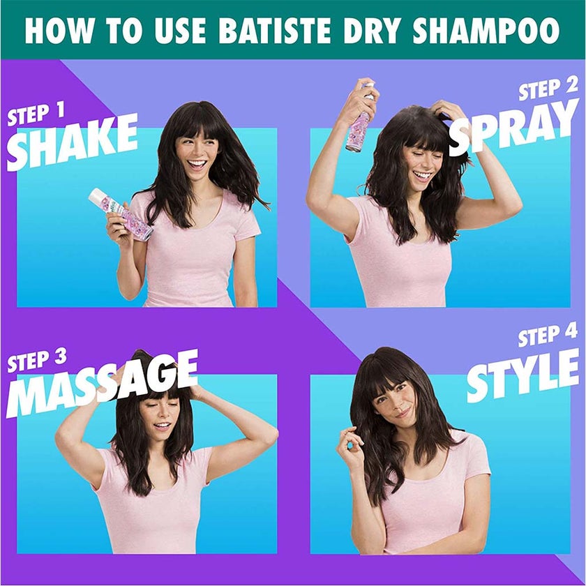 Batiste Instant Hair Refresh Dry Shampoo De-Frizz 200ml