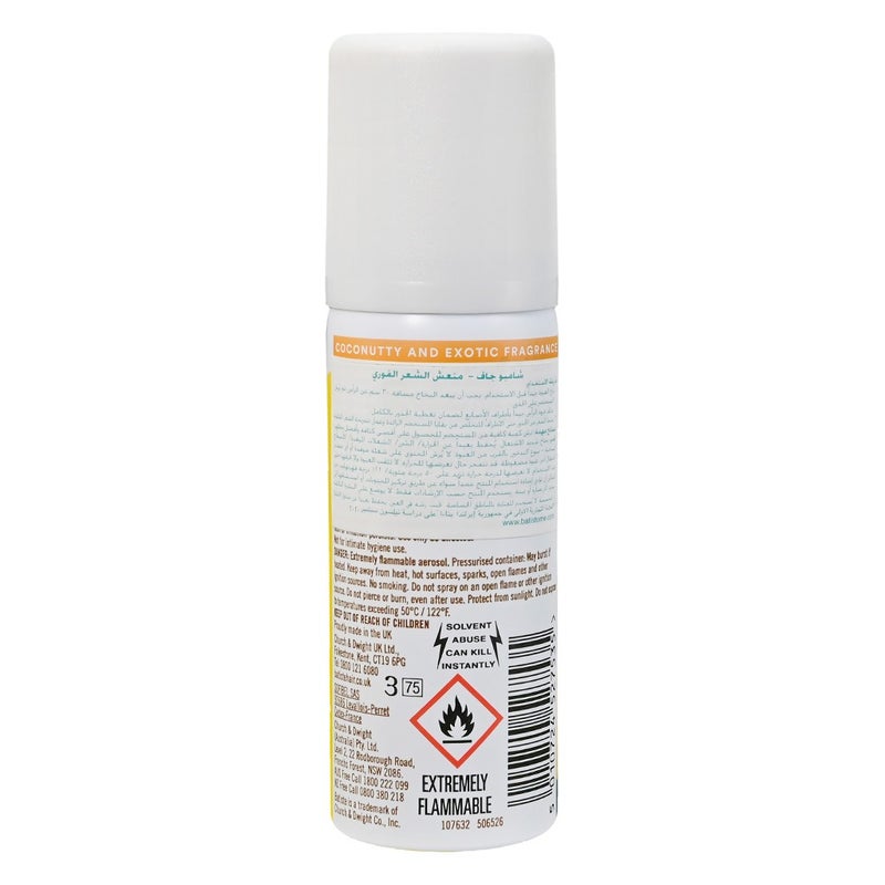 Batiste Instant Hair Refresh Dry Shampoo Tropical 50ml