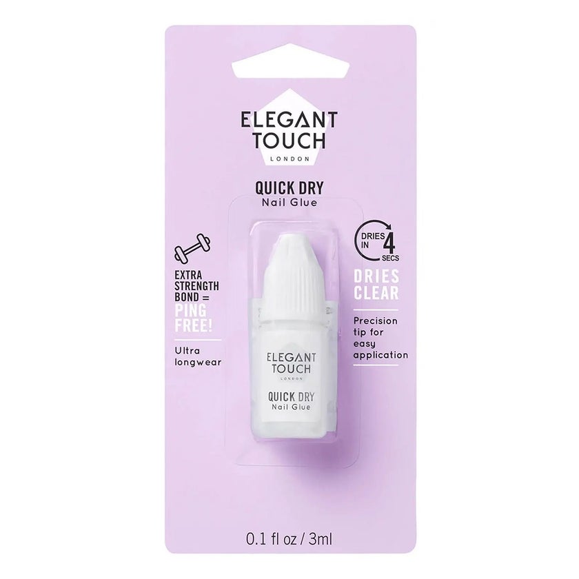 Elegant Touch Quick Dry Nail Glue 3ml