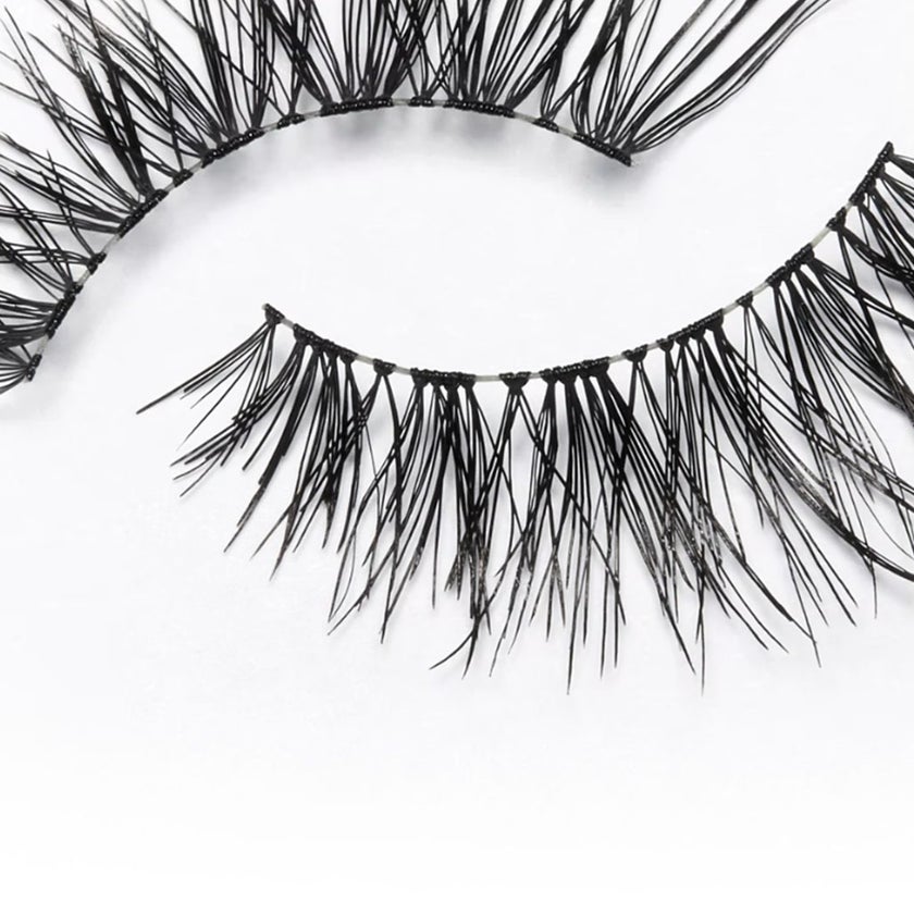 Eylure 3/4 Length Fluttery Light Reusable False Eye Lashes No. 008, Pack of 1 Pair