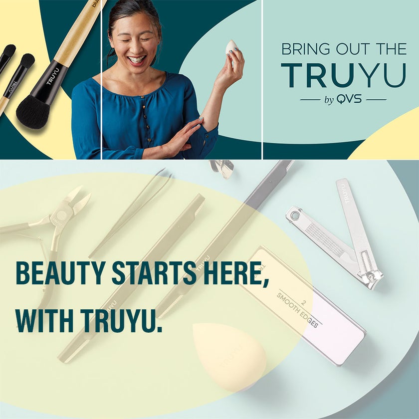 QVS Truyu Metro Medium Grip Cuticle Scissor