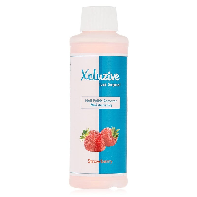 Xcluzive Moisturizing Nail Polish Remover with Strawberry Fragrance 120ml