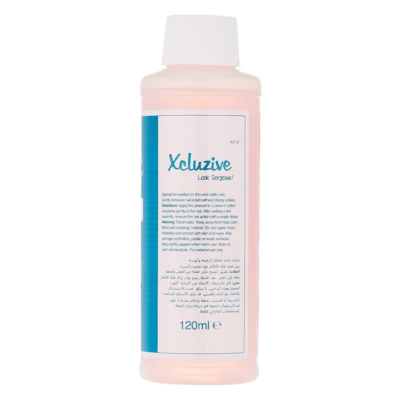 Xcluzive Moisturizing Nail Polish Remover with Strawberry Fragrance 120ml