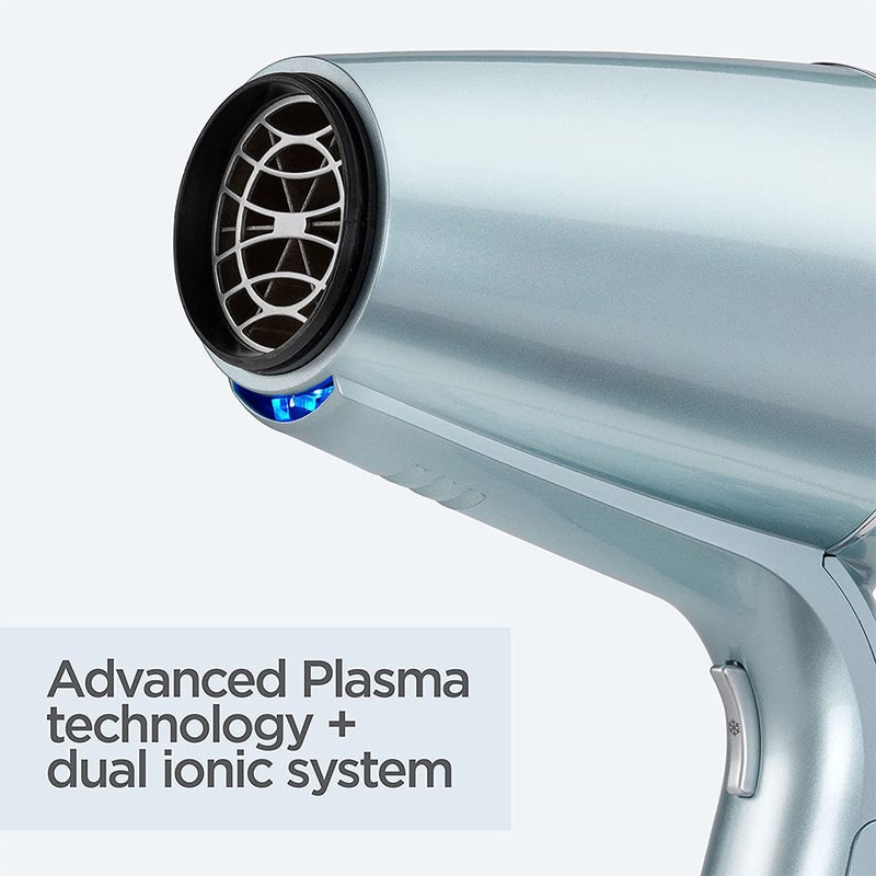 Babyliss Superior Smoothness Radiant Shine 2100W Hydro - Fusion Hair Dryer - Blue