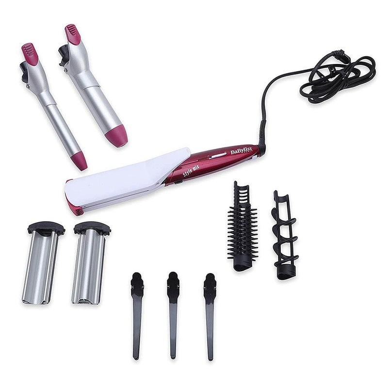 Babyliss Multipurpose 10-In-1 Ceramic Hair Styler Set With 10 Accessories