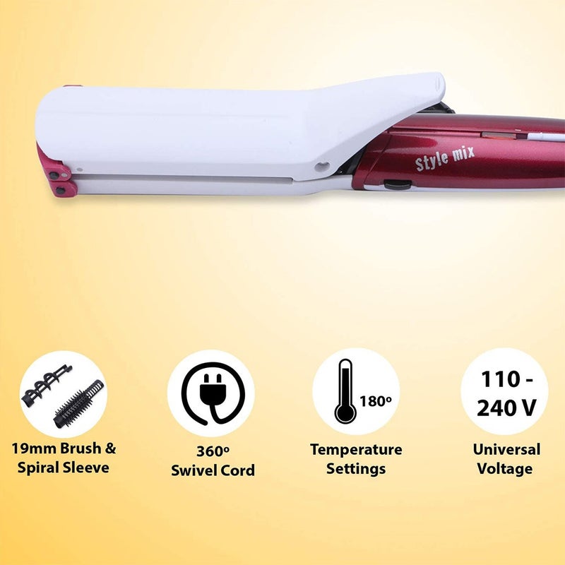 Babyliss Multipurpose 10-In-1 Ceramic Hair Styler Set With 10 Accessories
