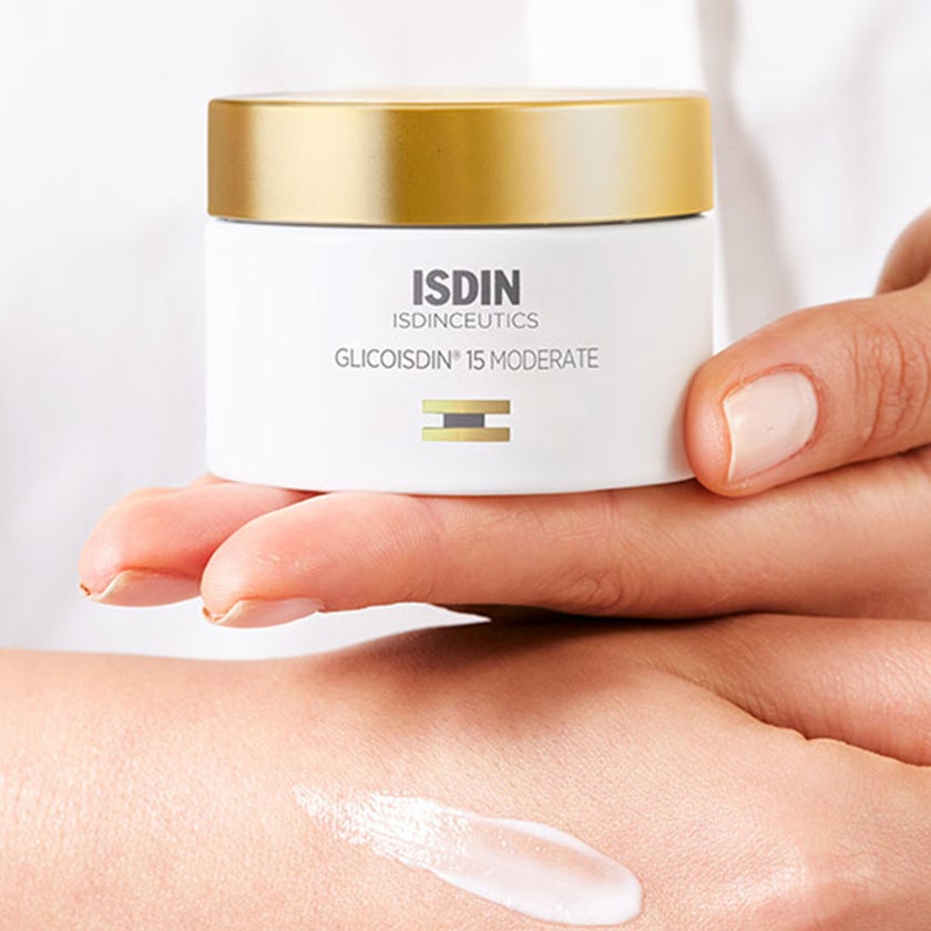 Isdin Isdinceutics Renew Glicoisdin 15 Moderate Facial Night Cream with Peeling Glycolic acid 50ml